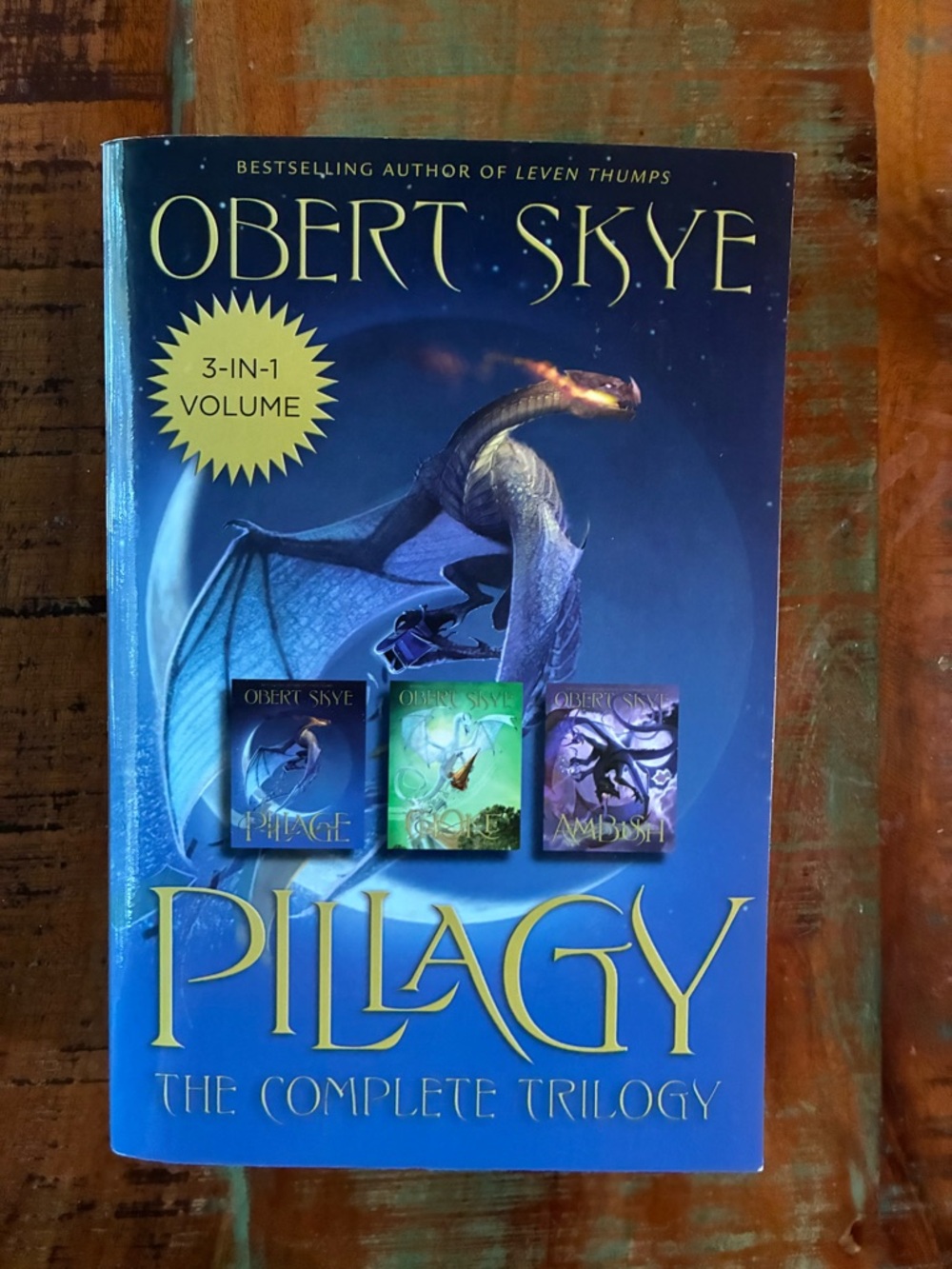 Pillagy: The Complete Trilogy 3 in 1 books By Obert Skye -EUC